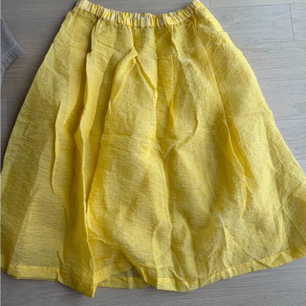 Zara balloon transparent skirt